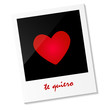 Polaroid "te quiero"