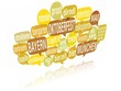 wolke worte  3d : oktoberfest