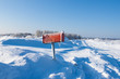 Photo: winter mail box winter mail box