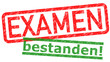 Examen bestanden Stempel  #130225-svg02