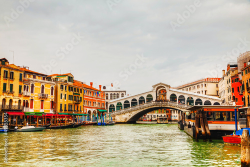 Photo: Rialto Bridge (Ponte Di Rialto) on a sunny day Rialto Bridge (Ponte Di Rialto) on a sunny day