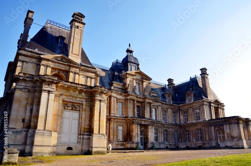 Photo: Château de Maisons Laffite, angle de vue Château de Maisons Laffite, angle de vue