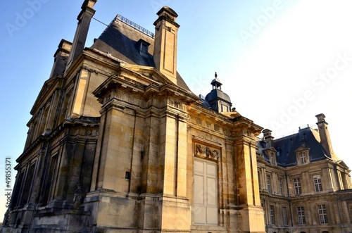 Photo: Maisons laffite, château ,vue de l'aile gauche Maisons laffite, château ,vue de l'aile gauche