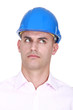 A suspicious-looking engineer