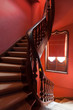 Wooden spiral staircase