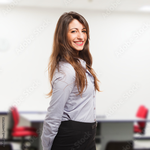 Photo: Smiling woman portrait Smiling woman portrait