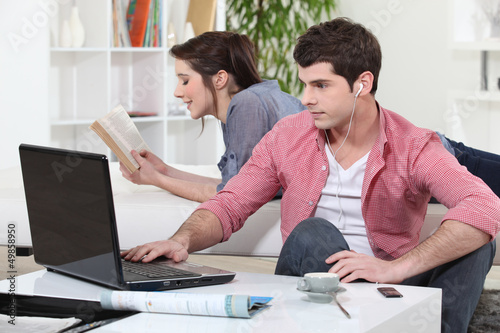 Photo: leisure in couple leisure in couple