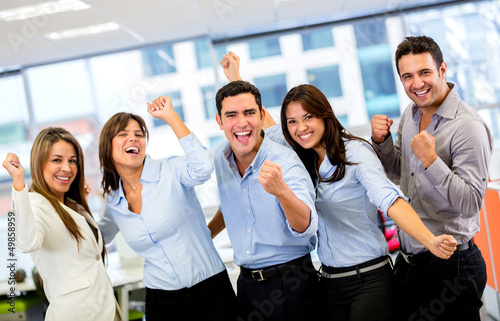 Photo: Successful business group Successful business group