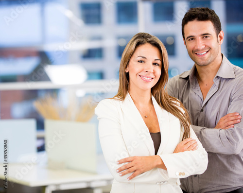 Photo: Happy business couple Happy business couple