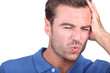 Photo: Man with headache Man with headache
