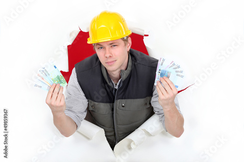 Photo: Arrogant builder Arrogant builder