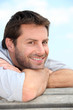 Photo: Portrait of brown-haired man Portrait of brown-haired man