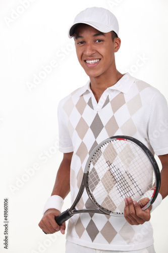 Photo: tennis player tennis player