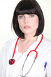 Portrait of a female hospital doctor