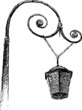 old fashioned lamp