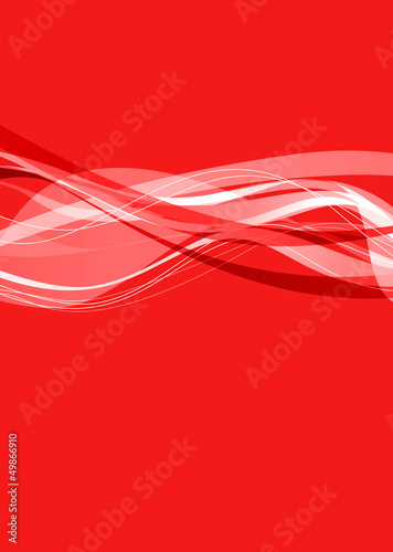 Illustration: red wave red wave
