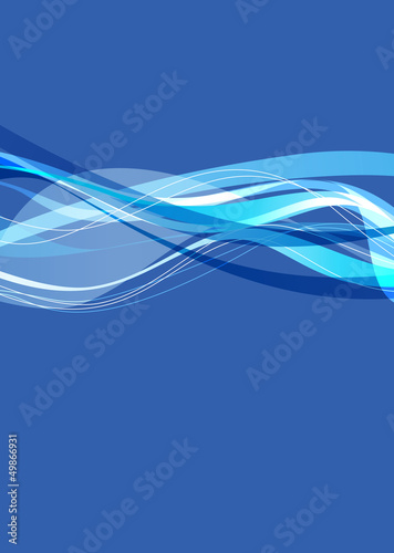 Illustration: blue wave blue wave