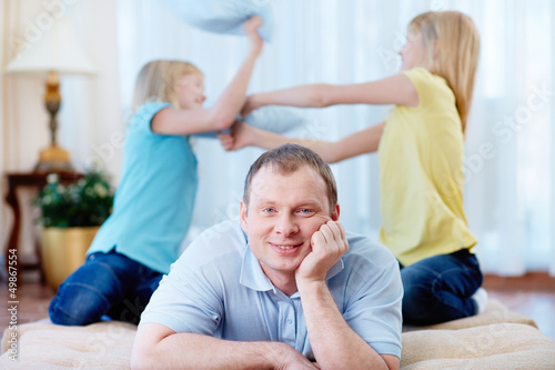 Photo: Happy father Happy father