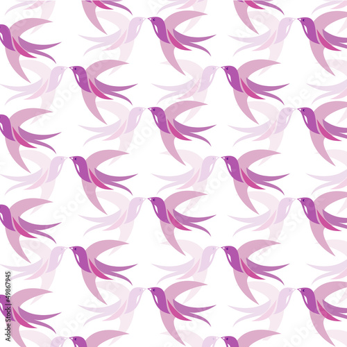 Vector: Seamless wallpaper hirondelle. Vector illustration Seamless wallpaper hirondelle. Vector illustration