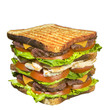 toast mixte 3 étages