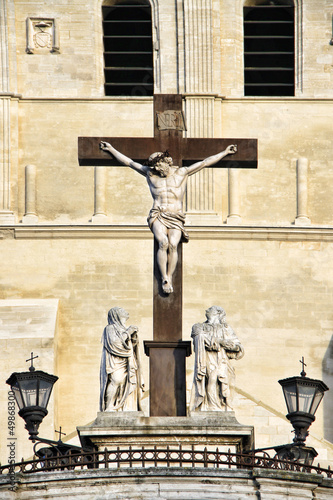 Photo: The Popes' Palace in Avignon, France The Popes' Palace in Avignon, France