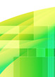 green brochure abstract