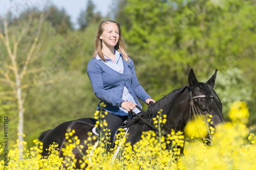 Photo: Ausritt in der Sonne Ausritt in der Sonne