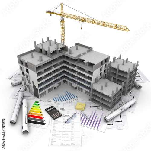 Photo: Construction project overview Construction project overview