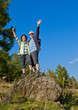 Senioren beim wandern / autumn hiking 20