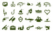Angel Fishing Icons