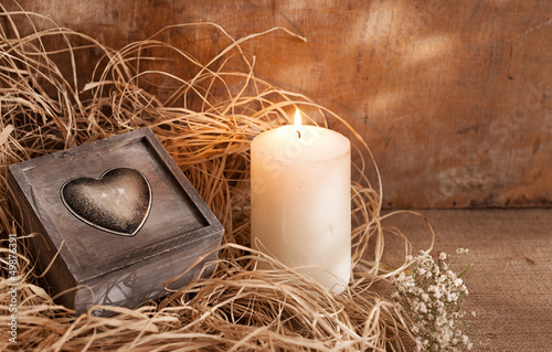 Photo: romantic still life romantic still life