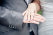 Foto: Hands of Bride and Groom Hands of Bride and Groom