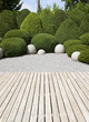 Garden terrace exotic