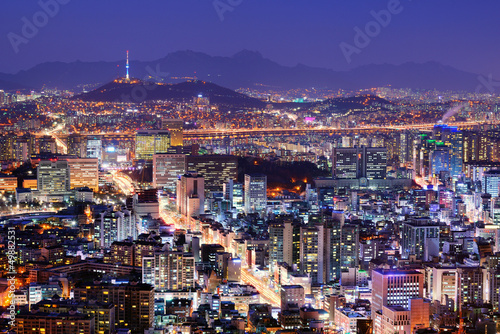 Photo: Seoul Skyline Seoul Skyline
