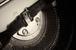 Old typewriter