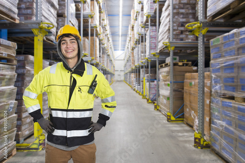 Photo: Coldstore worker Coldstore worker
