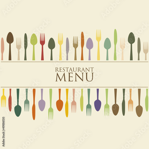 Vector: Menu pastello Menu pastello