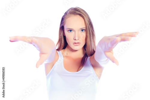 Photo: stretching arms stretching arms