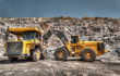 heavy building bulldozer quarry,car