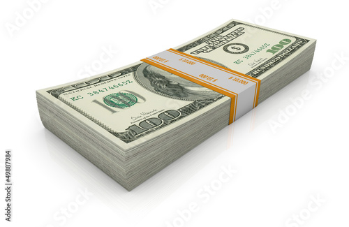 Illustration: us banknotes us banknotes