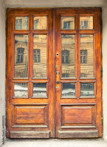 Photo: Old wooden door Old wooden door