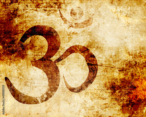 Illustration: Om symbol Om symbol