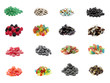 Assorted candies various flavors