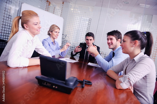 Photo: business people in a video meeting business people in a video meeting