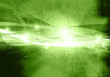 funky green abstract