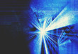 funky blue abstract