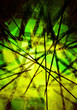 modern art green