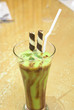 avocado juice with chocolate