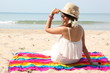 lady on Chaolao Beach