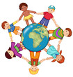 Illustrazione: bambini del mondo bambini del mondo